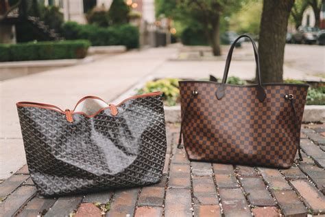 goyard neverfull mm|goyard vs lv bags.